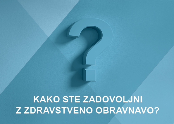 Kako ste zadovoljni z zdravstveno obravnavo?